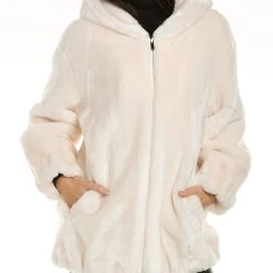 women Donna Karan Plush Hooded Coat -Simona shop 0382c21d6d214832b7340a6eeec2fb6a 1080x