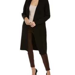 women Donna Karan Peak Lapel Cardigan