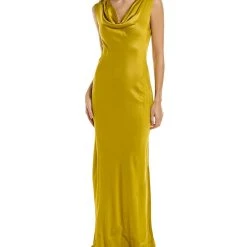 women Donna Karan Cowl Neck Slip Gown