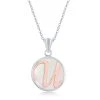 Simona women Sterling Silver MOP Pendant, Rose Gold Script Initial W/Chain 2 Simona women Sterling Silver MOP Pendant, Rose Gold Script Initial W/Chain -Simona shop 2643b32a2926439284edd03ec3344c06 3a9a8cc1 30bf 4003 a369 8d1bd5470555 1080x