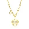 Simona women Sterling Silver Double Oval CZ Necklace - Gold Plated 2 Simona women Sterling Silver Double Oval CZ Necklace - Gold Plated -Simona shop 28057f478b6b487cbc4d7c508d4d91ac 1080x