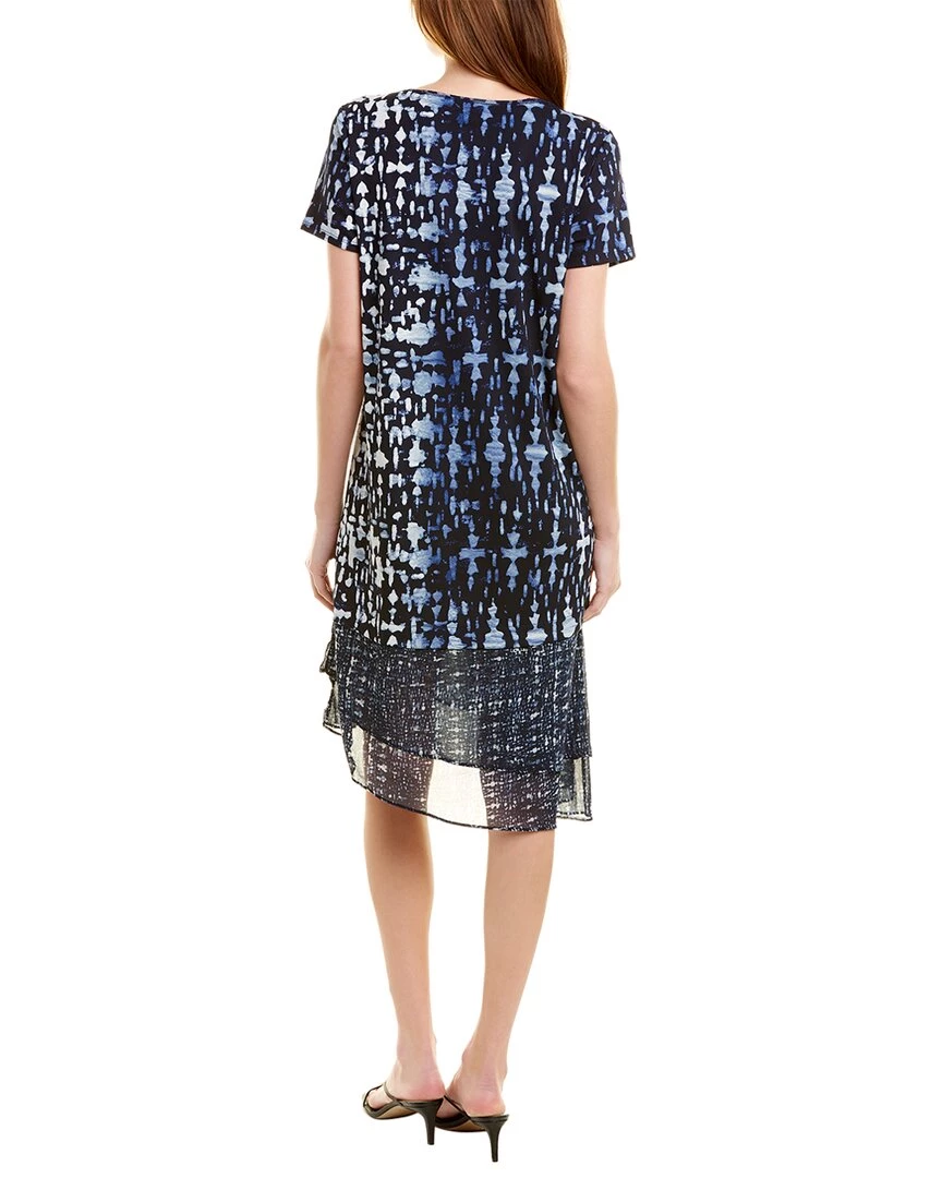 women Donna Karan Tiered Shift Dress 4 women Donna Karan Tiered Shift Dress - Image 2