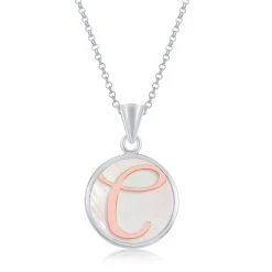 Simona women Sterling Silver MOP Pendant, Rose Gold Script Initial W/Chain 44 Simona women Sterling Silver MOP Pendant, Rose Gold Script Initial W/Chain -Simona shop 32f4f041d23f46bd8e8138c984e75347 0447cc06 9971 4387 9a80 e642986a3a1a 1080x