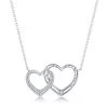 Simona women Sterling Silver Micro Pave CZ Interlocking Hearts Necklace 1 Simona women Sterling Silver Micro Pave CZ Interlocking Hearts Necklace -Simona shop 392c5a68eb0b457b8ea0cbca27171983 1080x