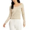 Donna Karan Womens Ribbed Casual Pullover Sweater -Simona shop 5764ae473b534235bce7a03d446d482c 1080x