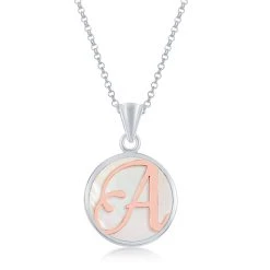 Simona women Sterling Silver MOP Pendant, Rose Gold Script Initial W/Chain 33 Simona women Sterling Silver MOP Pendant, Rose Gold Script Initial W/Chain -Simona shop 5a4882b0128c44ca86f89fa8d146826b 73f921a3 a755 488e 96bc 405c37c4fb09 1080x