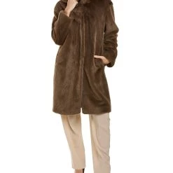 women Donna Karan Hooded Plush Coat 7 women Donna Karan Hooded Plush Coat -Simona shop 6252f23fe8dc4aa68246bfebf8061670 1080x
