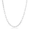 Simona women Sterling Silver 2.8mm Paper Clip Linked Chain - Rhodium Plated 2 Simona women Sterling Silver 2.8mm Paper Clip Linked Chain - Rhodium Plated -Simona shop 635bb10f588242ada51699c18fcba32c c62ee172 fd82 438b ae57 169b63610139 1080x