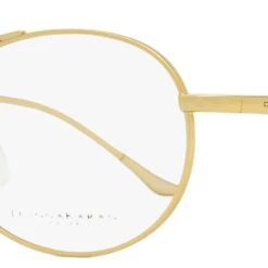 Donna Karan Women's Oval Eyeglasses DO1001 717 Gold 51mm