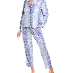 women Donna Karan Sleepwear 2pc Plush Pajama Set