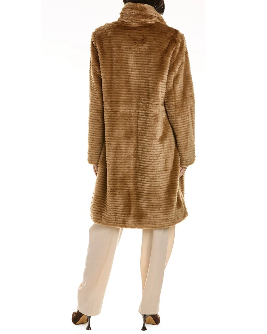 women Donna Karan Plush Coat 4 women Donna Karan Plush Coat - Image 2