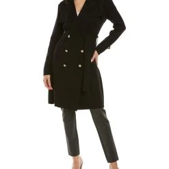 women Donna Karan Sweater Trench Coat -Simona shop 917a5816c0844bc0ad398ae9c743af93 1080x