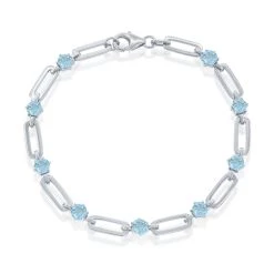 Simona women Sterling Silver 5mm Round Paperclip Bracelet 9 Simona women Sterling Silver 5mm Round Paperclip Bracelet -Simona shop 9ec411adf6444210ac67d4501256fdca 1080x