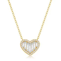Simona women Sterling Silver Round and Baguette CZ Heart Necklace 7 Simona women Sterling Silver Round and Baguette CZ Heart Necklace -Simona shop ad738273f3964d909ac06a2c258d9677 b02d6dc6 01d4 42ac a9b9 60935cf75551 1080x
