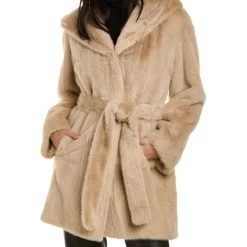 women Donna Karan Plush Hooded Coat -Simona shop ae27cf39e6f04e76b38b1c1110cba3b0 1080x