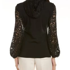 women Donna Karan Lace Hoodie -Simona shop b25dd5f992864c00b614645ecd2c4fae 1080x