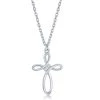 Simona women Sterling Silver 0.05cttw Diamond Cross Necklace 2 Simona women Sterling Silver 0.05cttw Diamond Cross Necklace -Simona shop ba235e1a52ef428bba40bc0ec1b27c09 1080x