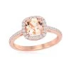 Simona women Sterling Silver Square Morganite CZ with White CZ Border Ring - Rose Gold Plated 1 Simona women Sterling Silver Square Morganite CZ with White CZ Border Ring - Rose Gold Plated -Simona shop c9eb8d65181542729475569bca474757 1080x
