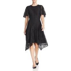 Donna Karan Womens Party Lace Cocktail Dress