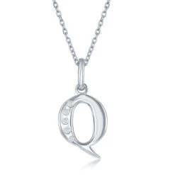 Simona women Sterling Silver 0.03cttw Diamond 'H' Initial Pendant w/Chain 53 Simona women Sterling Silver 0.03cttw Diamond 'H' Initial Pendant w/Chain -Simona shop d961efd478db4f10be30e5164be1539d 1080x