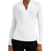 Donna Karan Womens Wrap-Front V-Neck Blouse -Simona shop e0b51621c1fb473687d52080b6fe96fb 88b89d48 cb1e 4525 b8f9 a9ed5d38f7d7 1080x