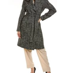 women Donna Karan Tweed Wool-Blend Trench Coat 7 women Donna Karan Tweed Wool-Blend Trench Coat -Simona shop f60bc6d41fc14dadb867fdca2eab1327 1080x