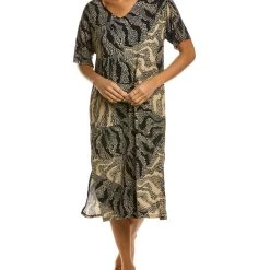 women Donna Karan Sleepwear Midi Sleepdress